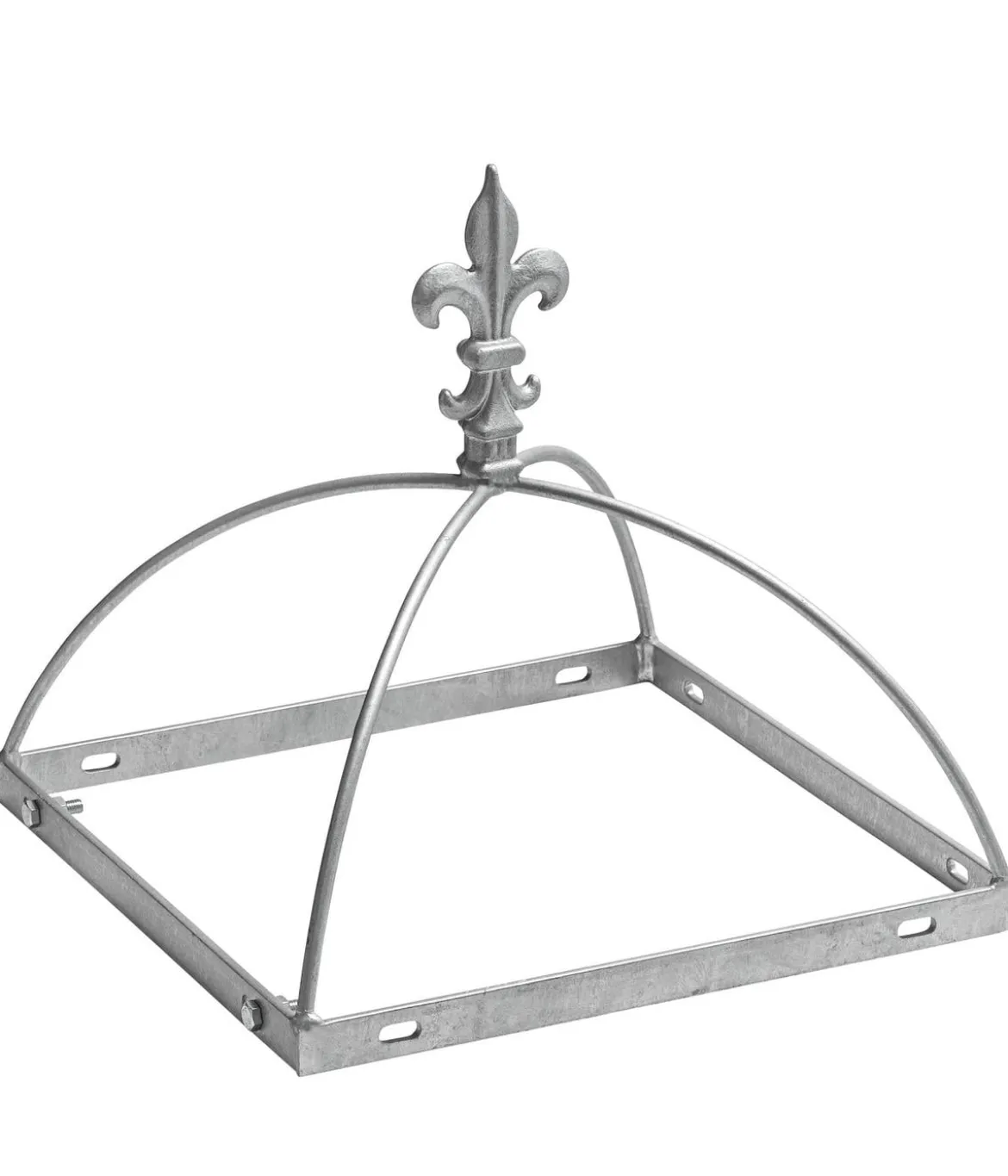 Dehner Metall-Rosenbogen Spitze, ca. B40/H45/T40 cm