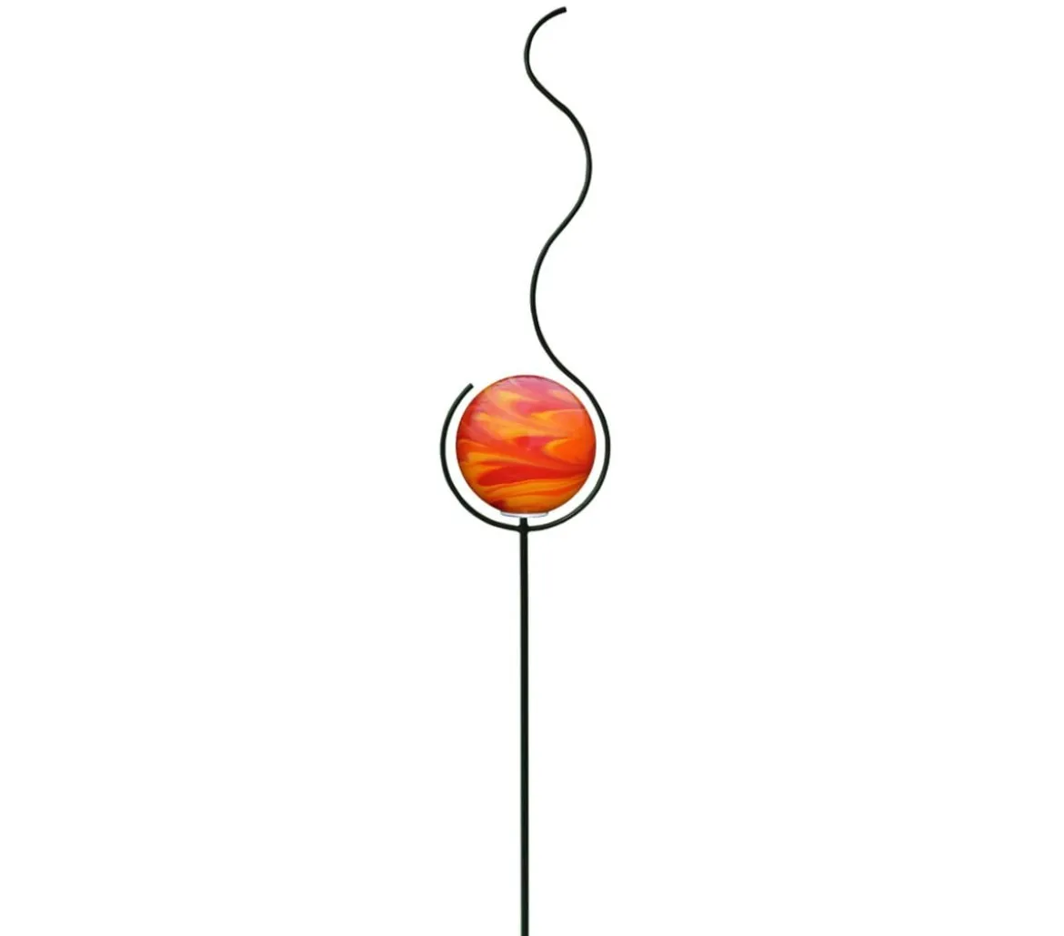 Dehner Metallstab Flamme, 180 cm