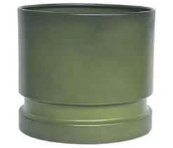 Dehner Metall-Topf Flora, rund