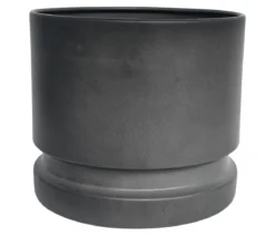 Dehner Metall-Topf Flora, rund