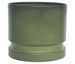 Dehner Metall-Topf Flora, rund