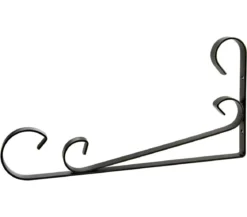 Dehner Metall-Wandhänger für Topfpflanzen, schwarz