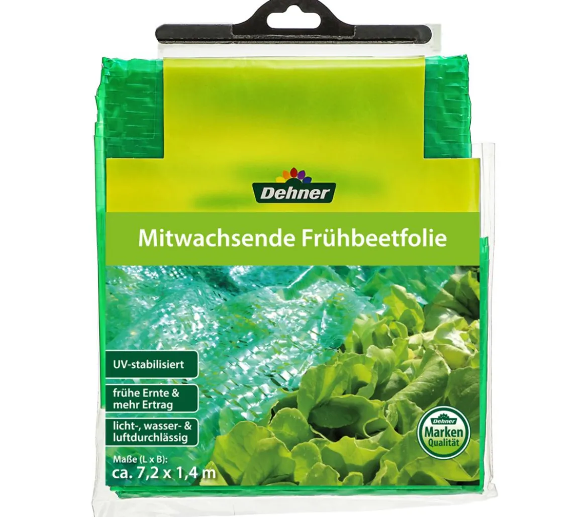 Dehner Mitwachsende Frühbeetfolie, ca. L720/B140 cm