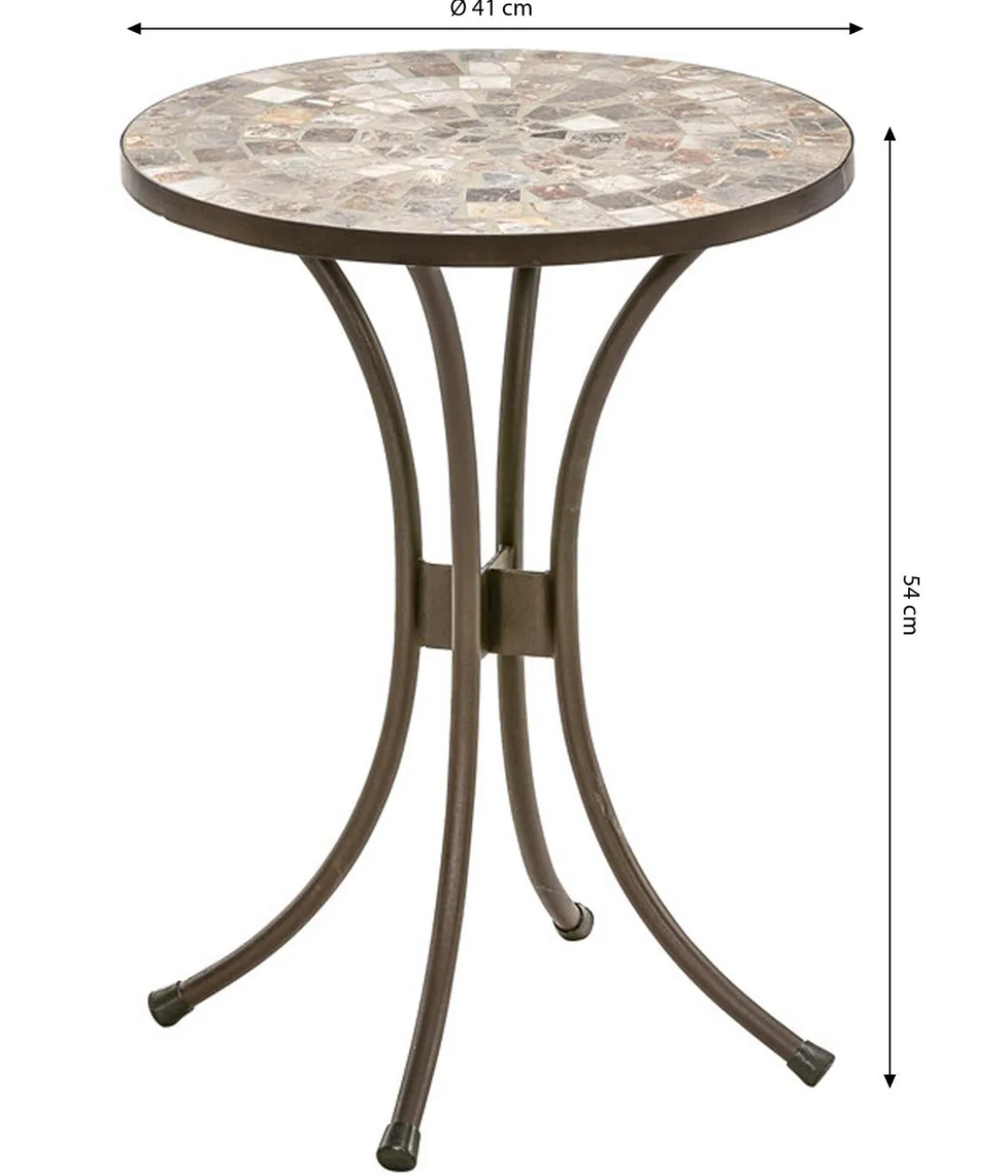 Dehner Mosaikblumenhocker Grazia
