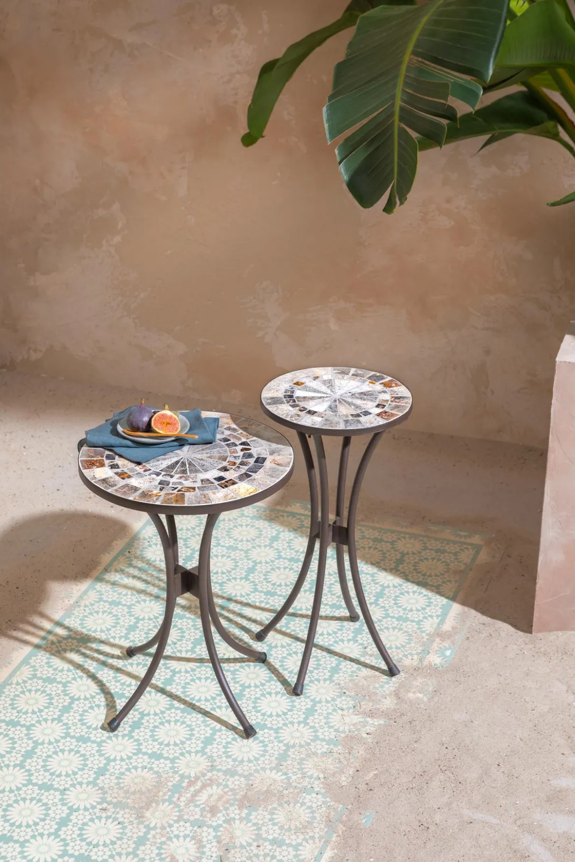 Dehner Mosaikblumenhocker Grazia