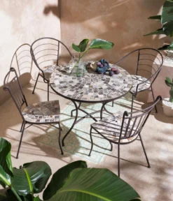 Dehner Mosaiksessel Grazia, ca. B59/H84/T49 cm
