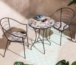 Dehner Mosaiksessel Grazia, ca. B59/H84/T49 cm