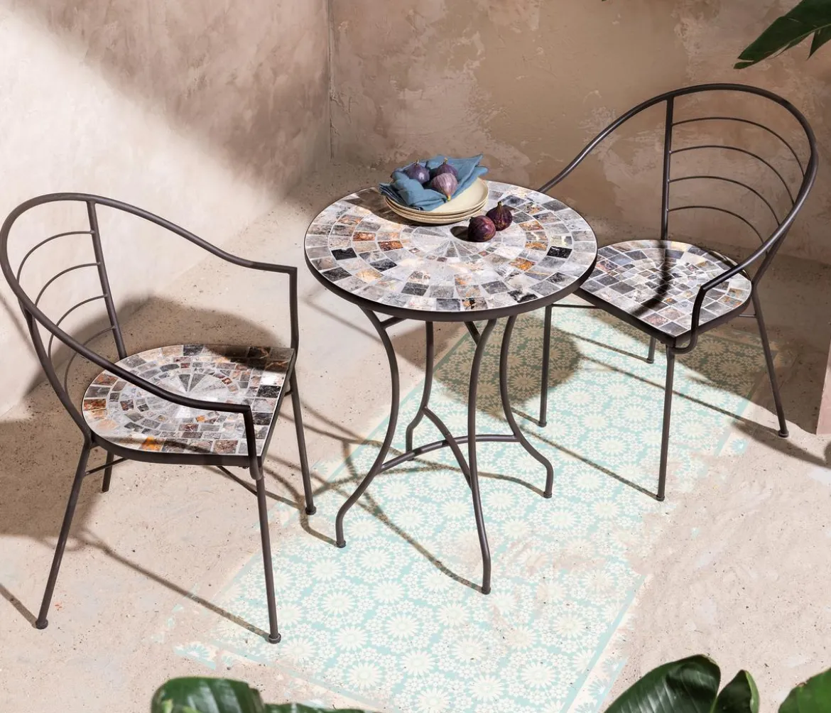 Dehner Mosaiksessel Grazia, ca. B59/H84/T49 cm