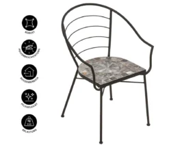 Dehner Mosaiksessel Grazia, ca. B59/H84/T49 cm