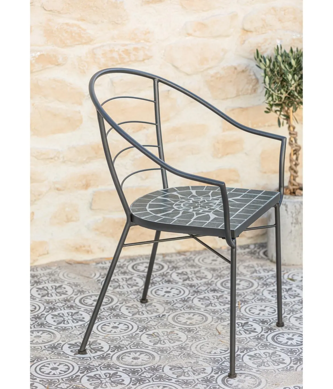 Dehner Mosaiksessel Madeleine