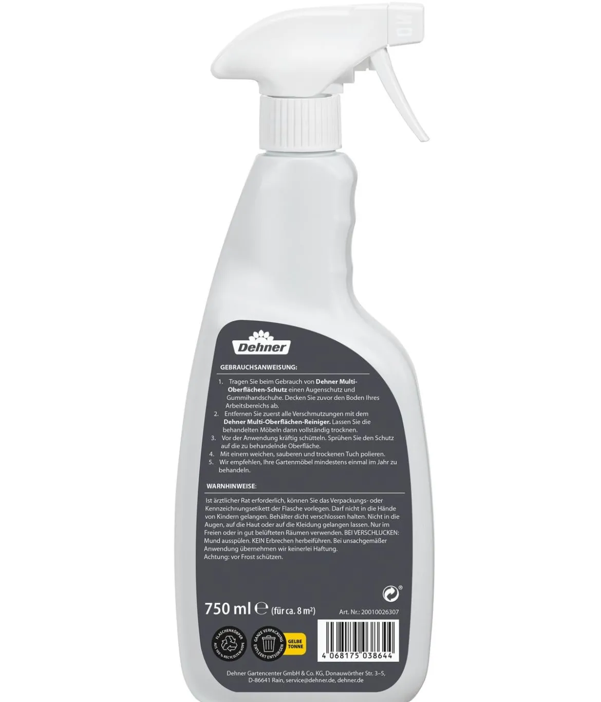 Dehner Multi-Oberflächen-Schutz, 750 ml