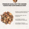 Dehner Natura Premium Eichhörnchenfutter Saaten-Nuss-Mix, 250 g
