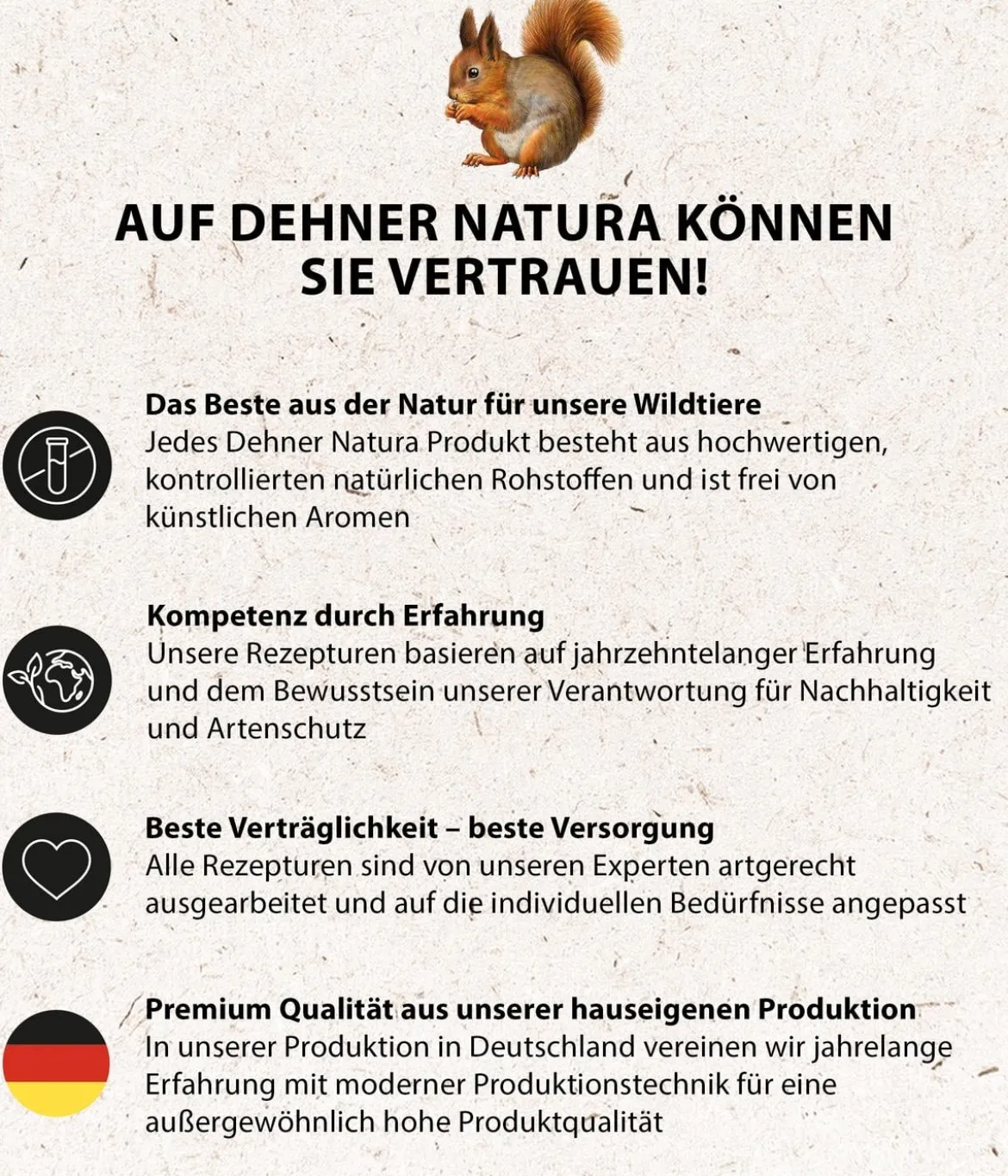 Dehner Natura Premium Eichhörnchen-Knödel, 6 Stk.