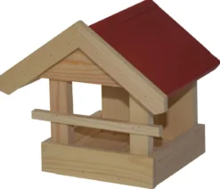 Dehner Natura Premium Futterhaus Kaja, ca. B21,5/H22/T21,5 cm