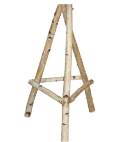 Dehner Natura Premium Futterständer Birkenholz, ca. B60/H105/T60 cm