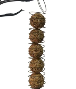 Dehner Natura Premium Futterfeder für Meisenknödel, ca. Ø7/L19 cm