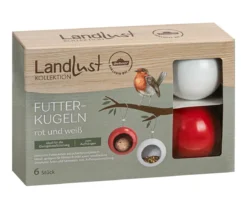 Dehner Natura Premium Futterkugeln, Landlust Kollektion, 6 Stk.
