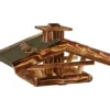 Dehner Natura Premium Futterhaus Watzmann, geflammt, ca. B55/H23/T40 cm
