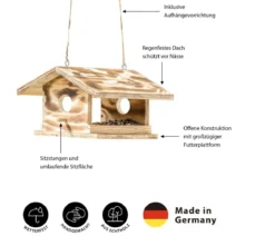 Dehner Natura Premium Futterhaus Arber