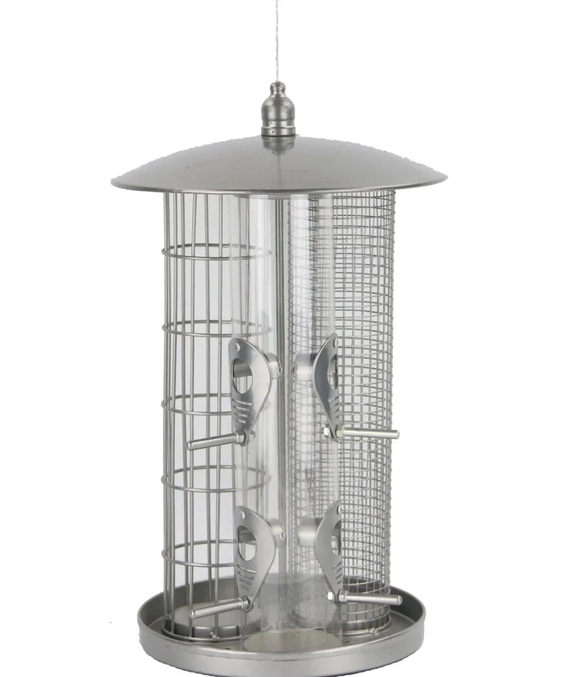 Dehner Natura Premium Futterspender Triple, ca. Ø22/H36,5 cm