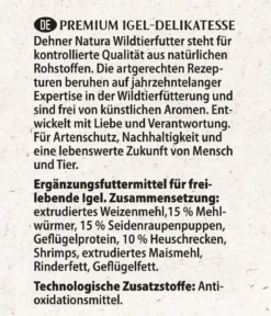 Dehner Natura Premium Igel-Delikatesse, 100g