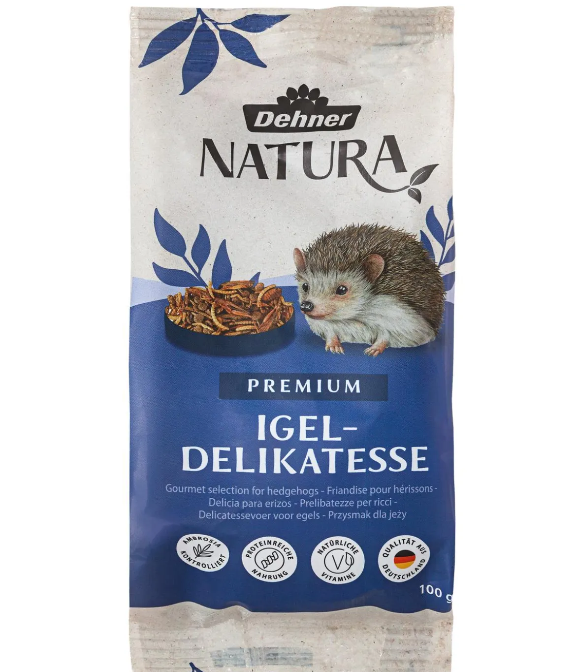 Dehner Natura Premium Igel-Delikatesse, 100g
