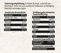 Dehner Natura Premium Igelfutter Igel-Keks Mix