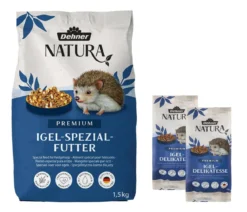 Dehner Natura Premium Igelfutter-Set, 3-teilig
