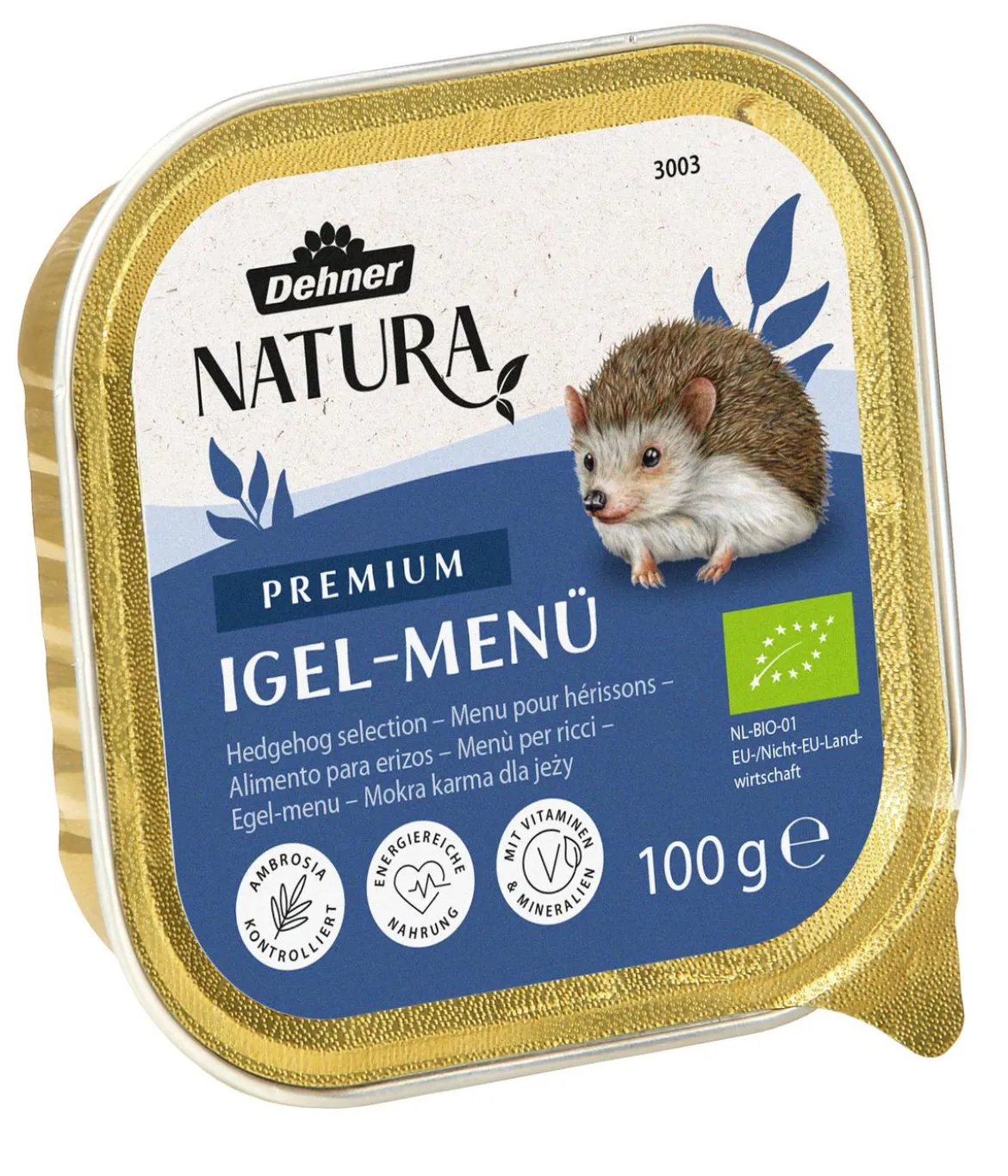 Dehner Natura Premium Igel-Menü, 16 x 100 g