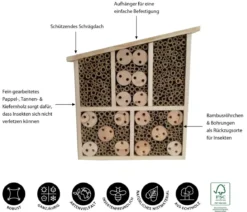 Dehner Natura Premium Insektenhotel Osmia