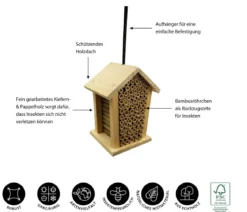 Dehner Natura Premium Insektenhotel Louisiana