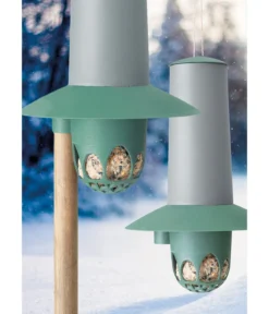 Dehner Natura Premium Meisenknödel-Futterstation, grün, ca. Ø20/H28 cm