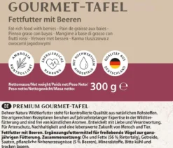 Dehner Natura Premium Spender für Futtertafeln mit Tafel-Mix, 7-teilig