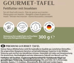 Dehner Natura Premium Spender für Futtertafeln mit Tafel-Mix, 7-teilig