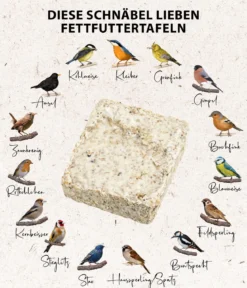 Dehner Natura Premium Spender für Futtertafeln mit Tafel-Mix, 7-teilig