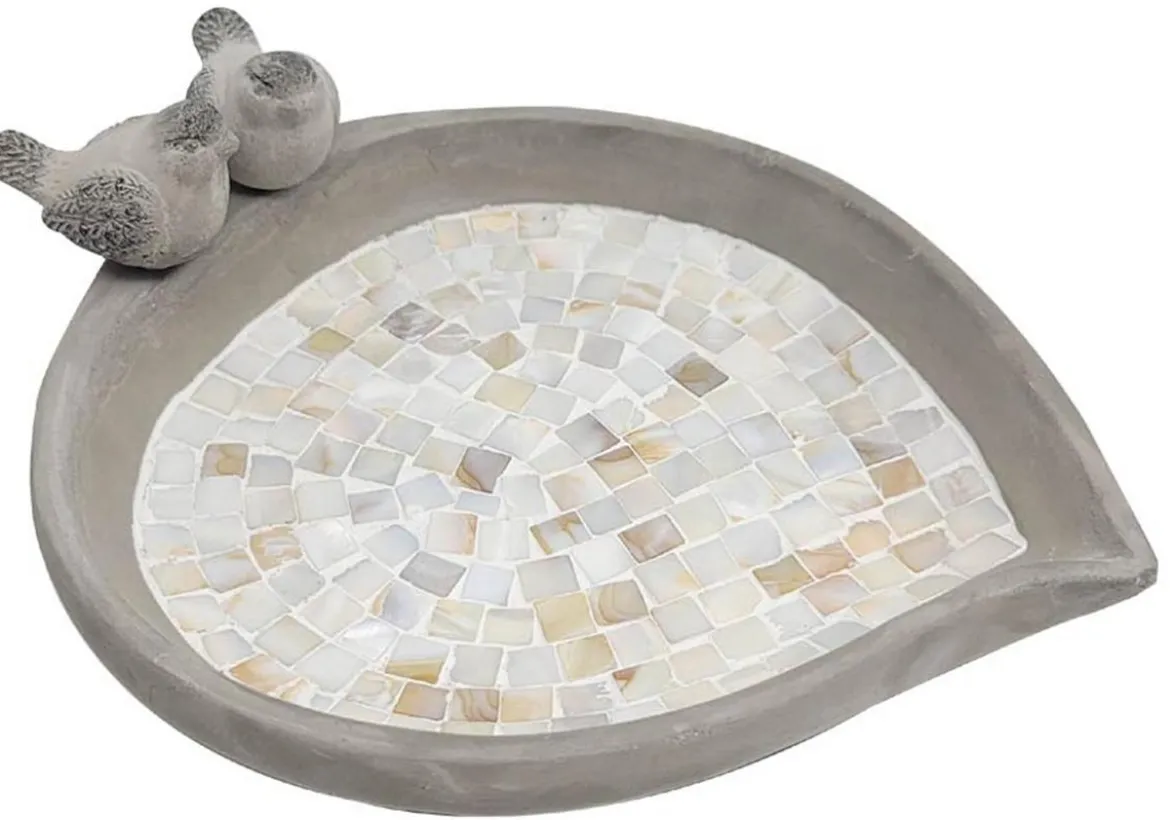 Dehner Natura Premium Vogeltränke Trevi, ca. B30,5/H4,5/T26 cm