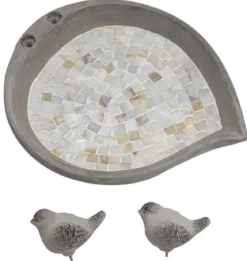 Dehner Natura Premium Vogeltränke Trevi, ca. B30,5/H4,5/T26 cm