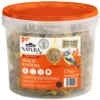 Dehner Natura Premium Wildvogelfutter Wald-Meisenknödel im Eimer, mit Netz, 30 Stk.