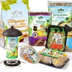 Dehner Natura Premium Wildvogelfutter Starterset, 7-teilig