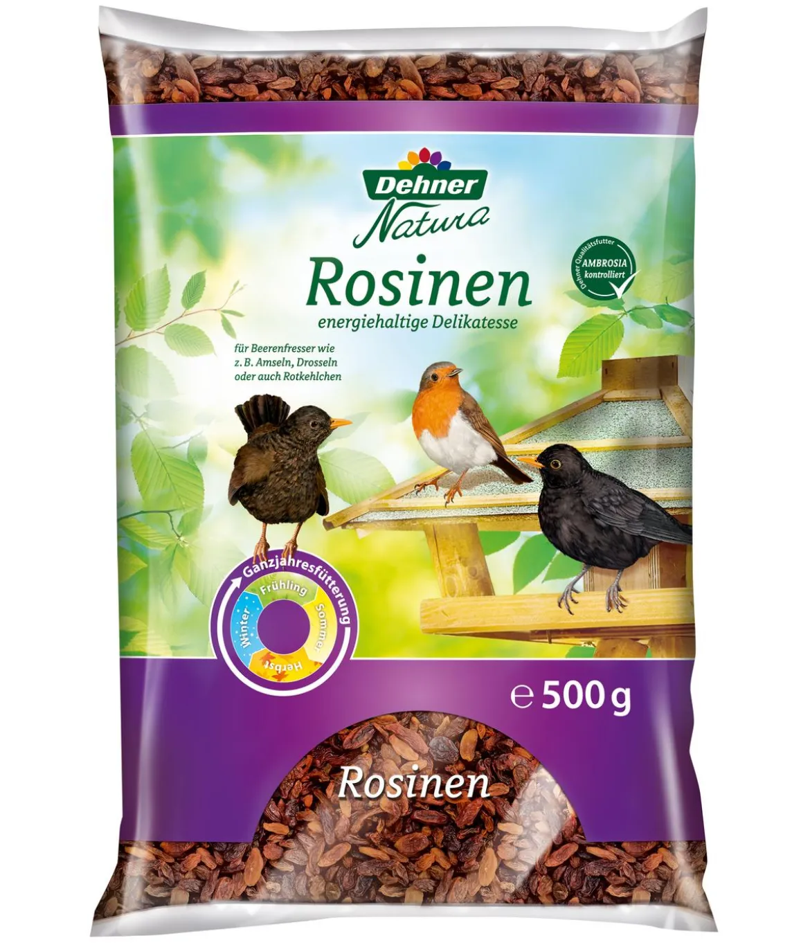 Dehner Natura Premium Wildvogelfutter Starterset, 7-teilig