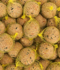 Dehner Natura Premium Wildvogelfutter Beeren-Meisenknödel, mit Netz, 6 Stk.
