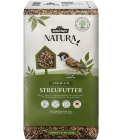 Dehner Natura Premium Wildvogelfutter-Set, Meisenknödel & Streufutter, 2-teilig