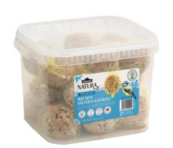 Dehner Natura Premium Wildvogelfutter Riesen-Meisenknödel, mit Netz