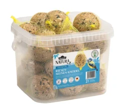 Dehner Natura Premium Wildvogelfutter Riesen-Meisenknödel, mit Netz