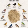 Dehner Natura Premium Wildvogelfutter Ganzjahresfutter Vitamin-Mix, 900 g