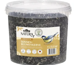 Dehner Natura Premium Wildvogelfutter Sonnenblumenkerne, 5 l
