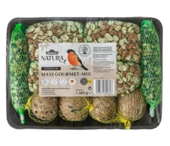 Dehner Natura Premium Wildvogelfutter Maxi Gourmet-Mix, 1.380 g