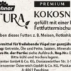 Dehner Natura Premium Wildvogel Kokosnuss mit Fettfuttermischung