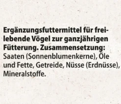 Dehner Natura Premium Wildvogelfutter Gourmet-Mix, 420 g