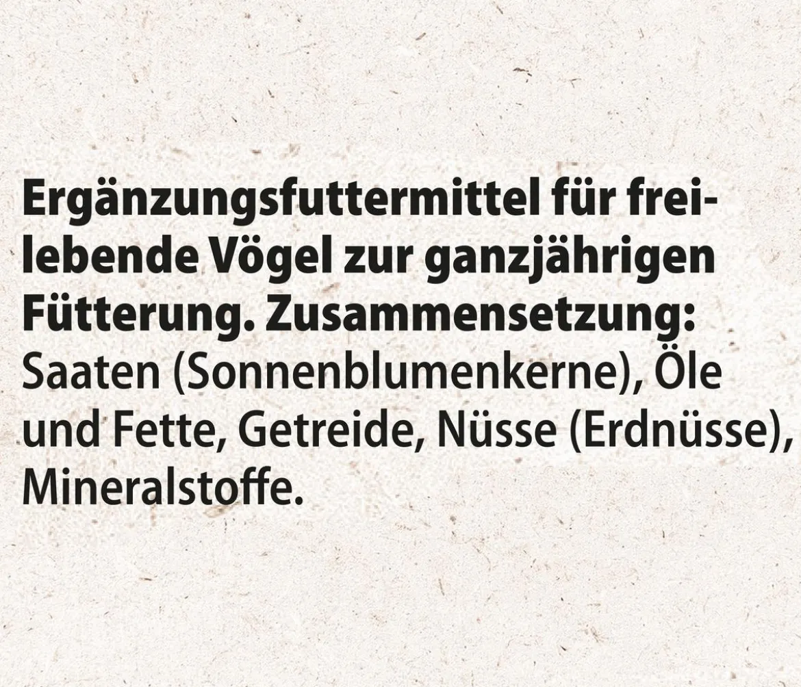 Dehner Natura Premium Wildvogelfutter Gourmet-Mix, 420 g